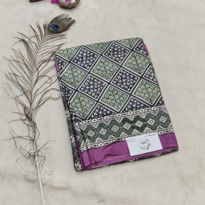Tussar Sarees (Olive Green)
