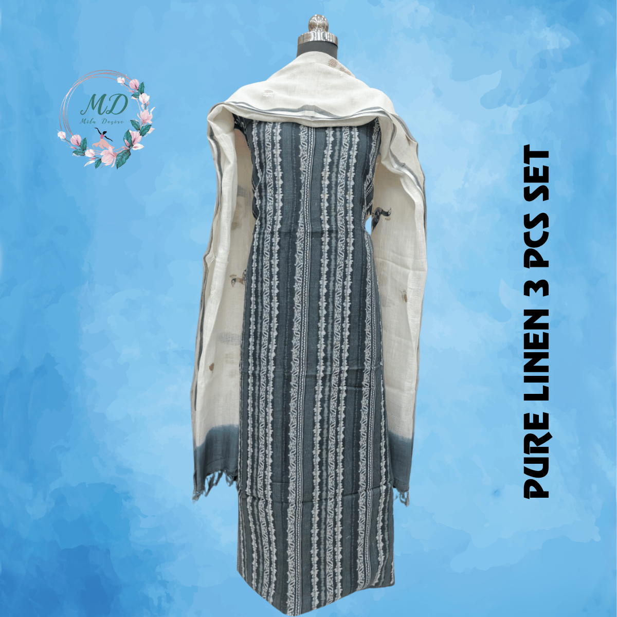 Pure Linen(Slate Grey) - Image 2