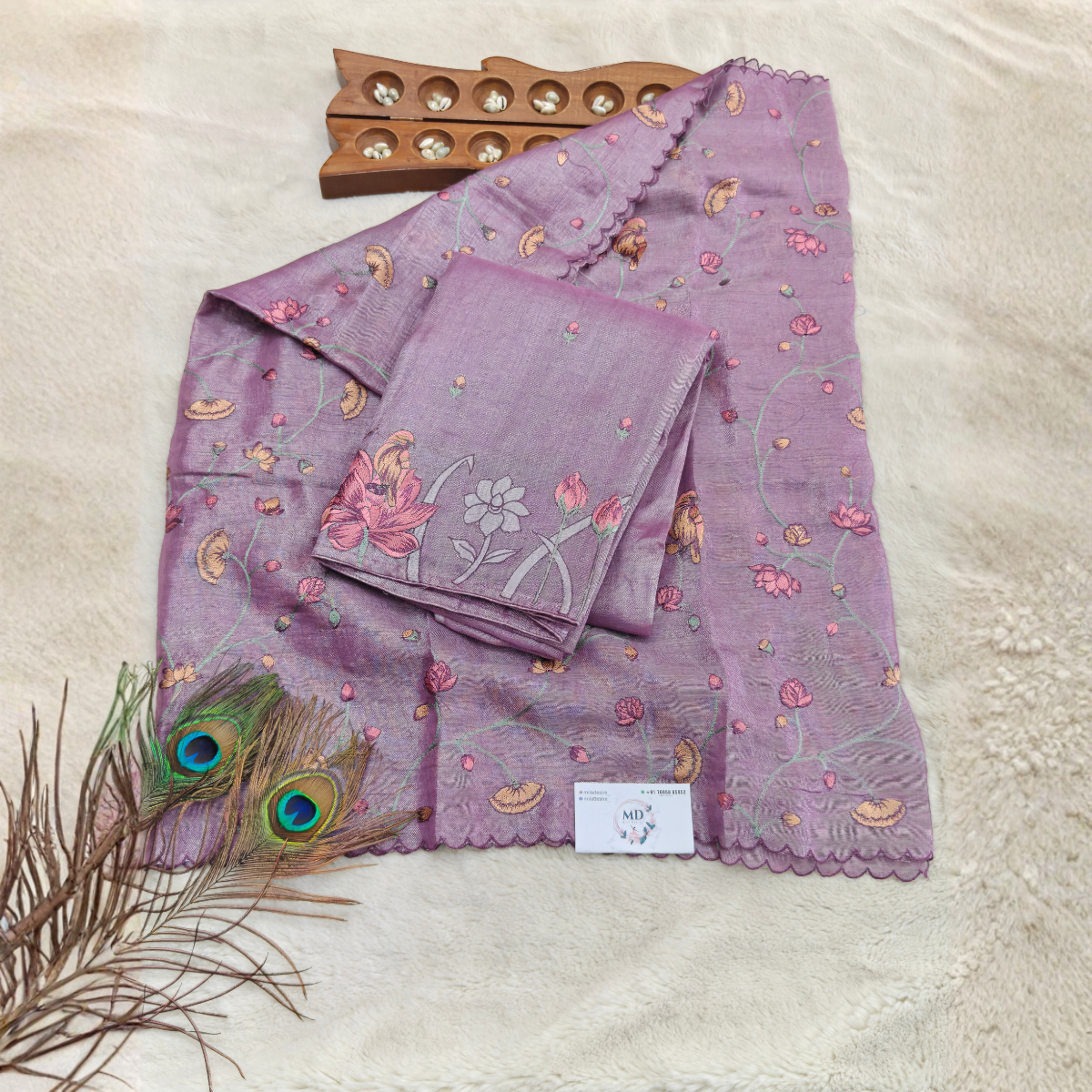 Tissue Linen / Lavender Mist / Orchid Lavender