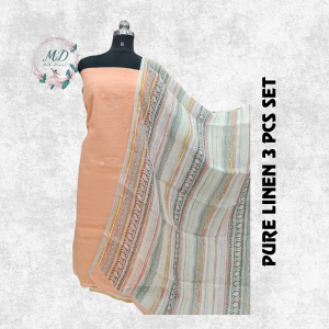 Pure Linen(Soft Peach Beige)
