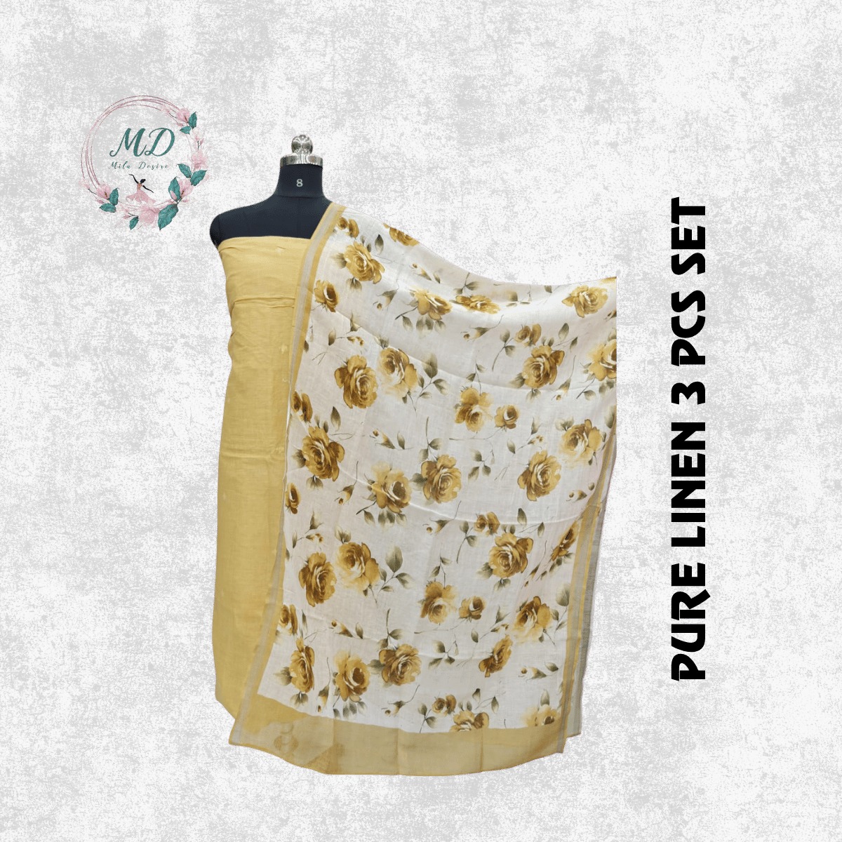 Pure Linen(Pastel Linen Beige)